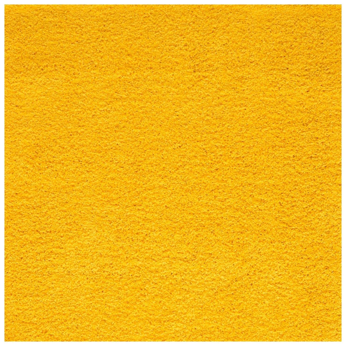 The Rugs - Myshaggy Solid Yellow Rug