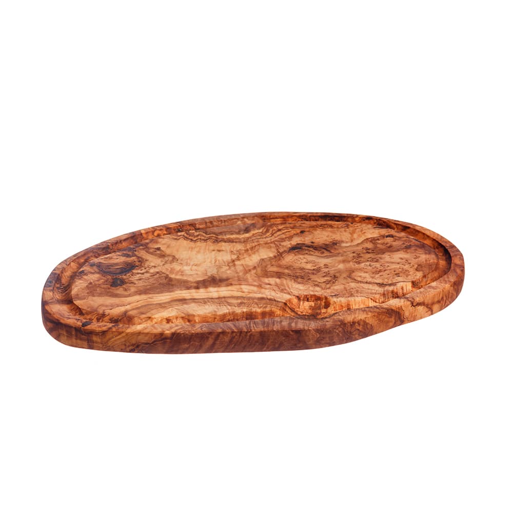 Olive Wood Carving Board With Groove