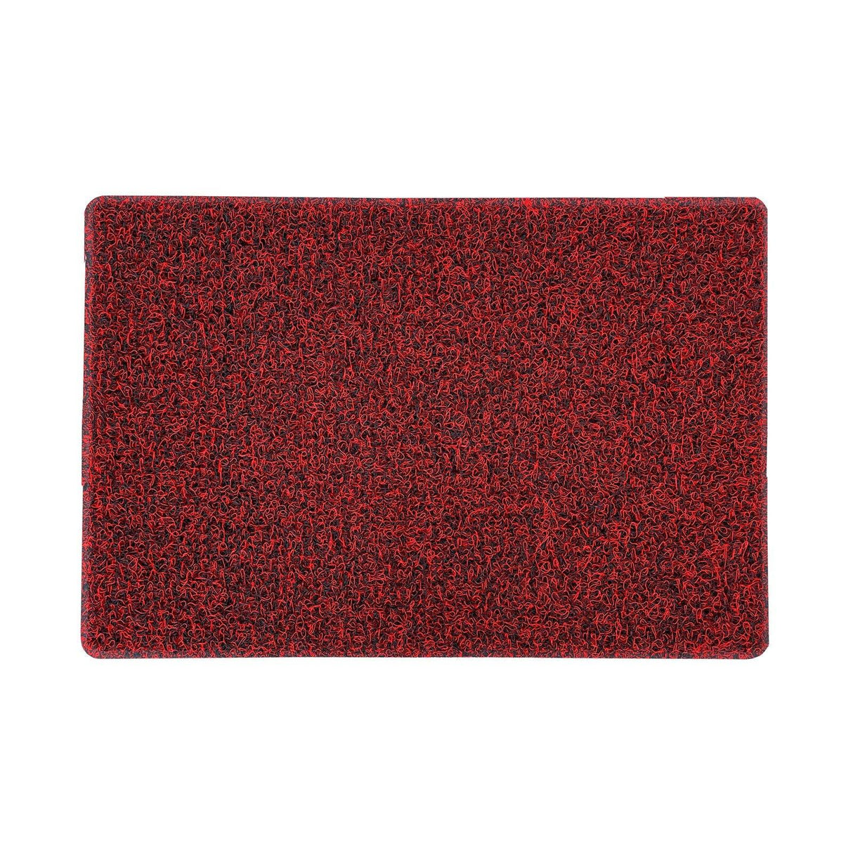 Nicoman Indoor Spaghetti Door Mat - Red & Black