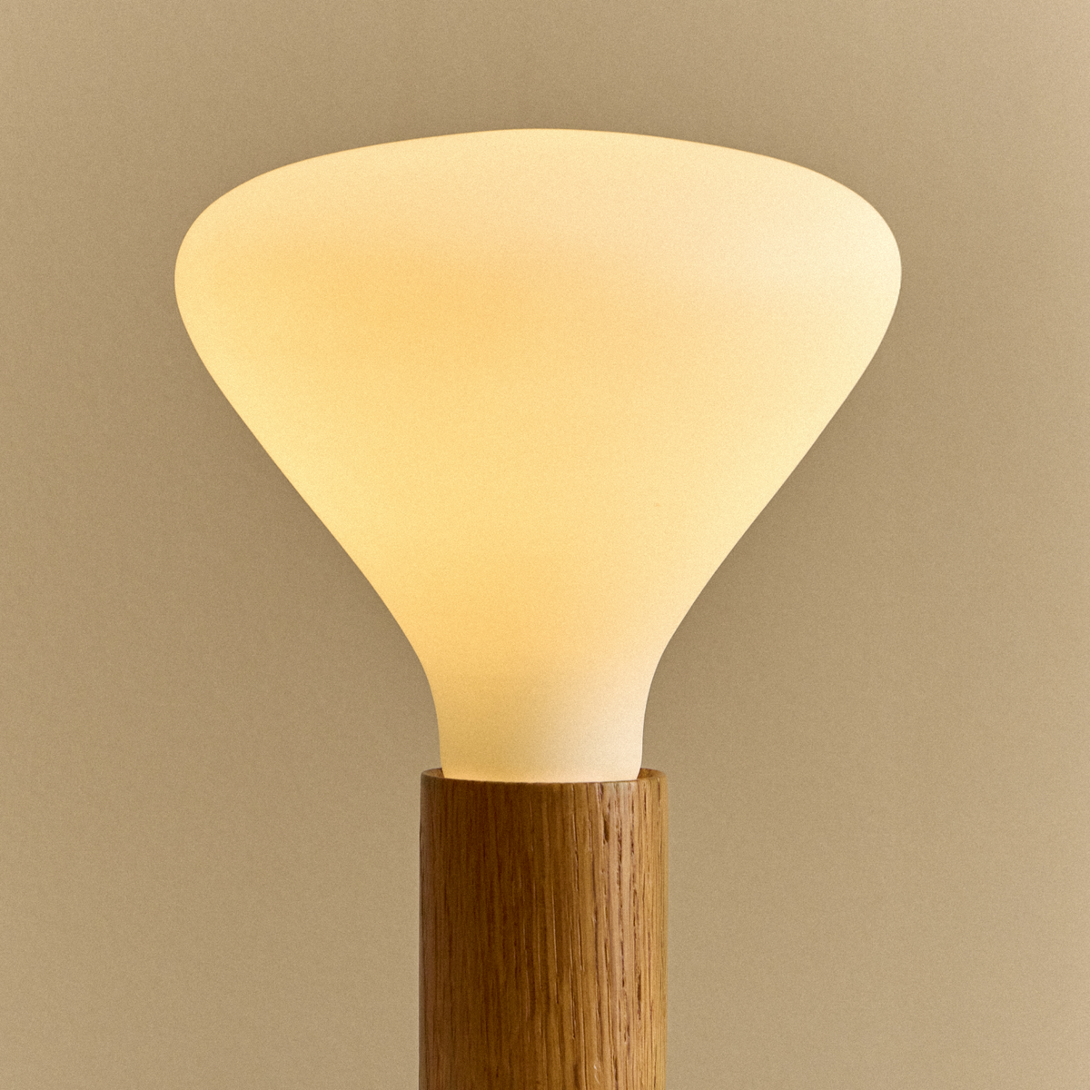 Tala Knuckle Table Lamp in Oak with Noma