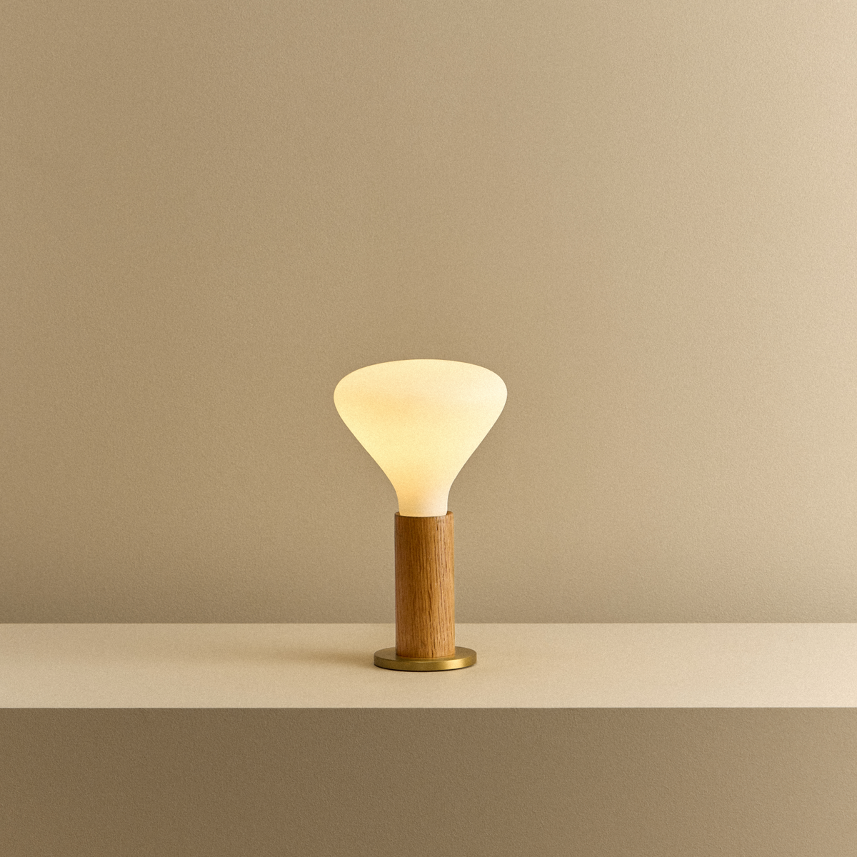 Tala Knuckle Table Lamp in Oak with Noma
