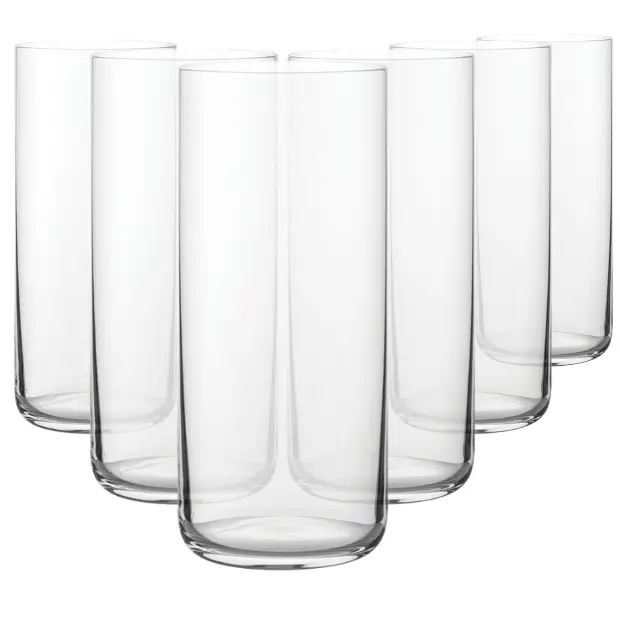 Glassware UK Finesse Long Drink Glasses 350ml - Set of 6