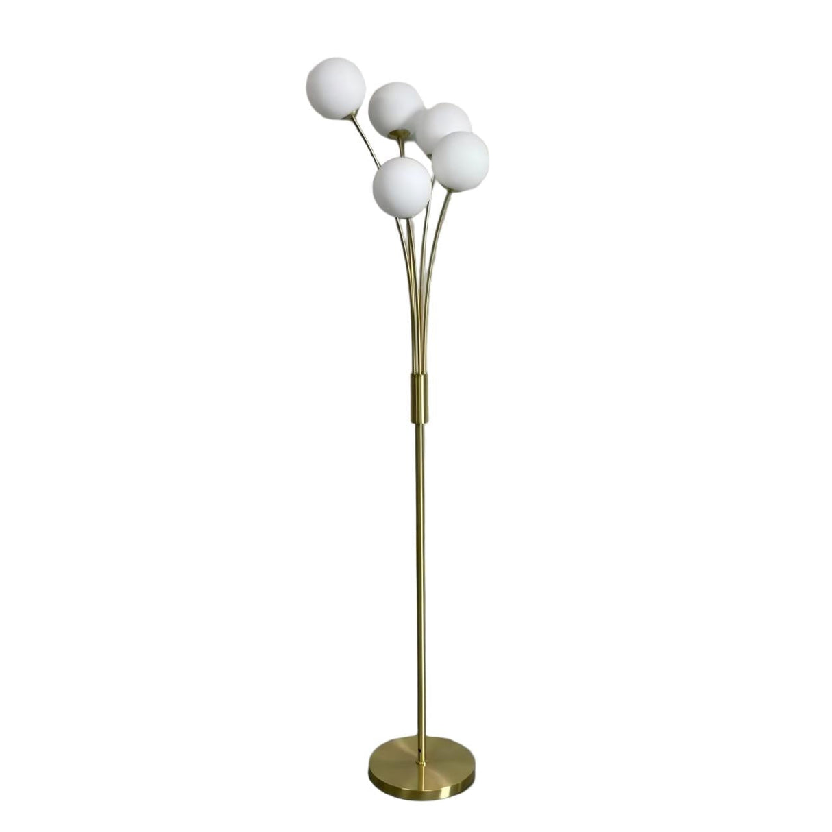 Pagazzi Jackson 5 Light Gold Floor Lamp - H139xW45xD45 cm