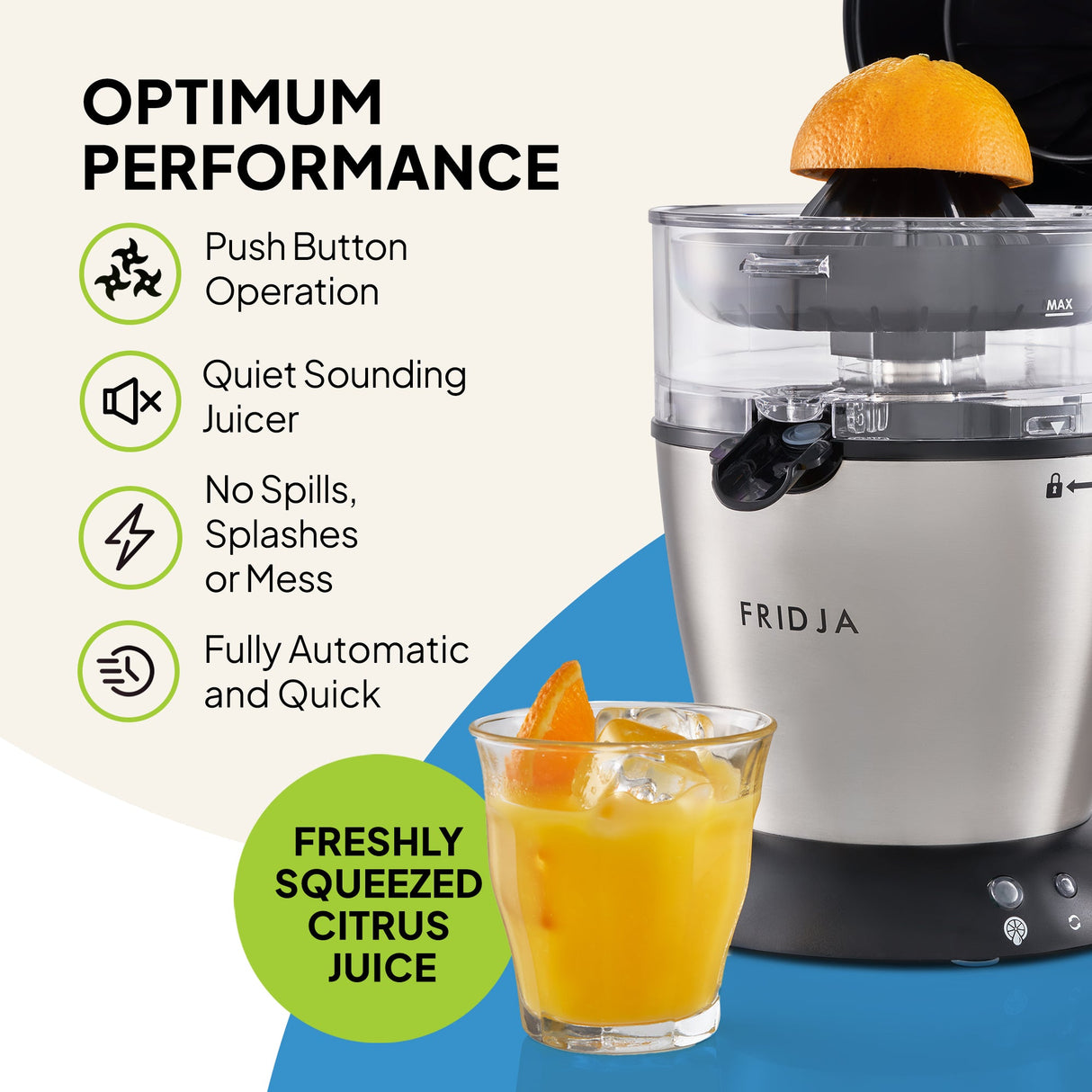 Fridja F900 Automatic Citrus Juicer