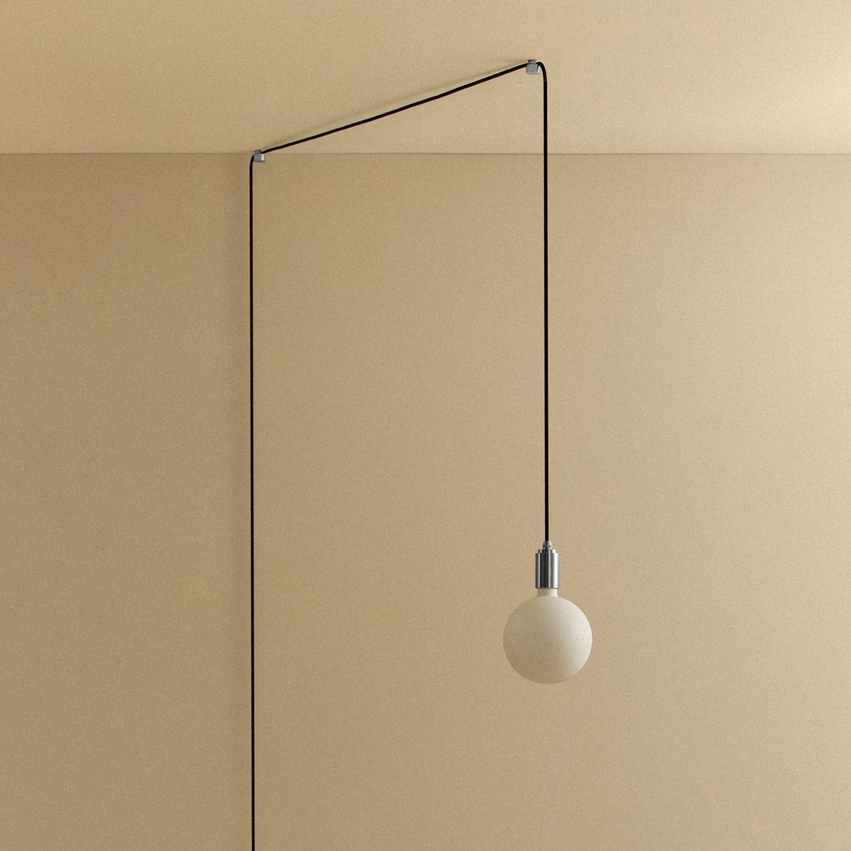 Tala Sphere IV Plug-In Pendant in Stainless Steel