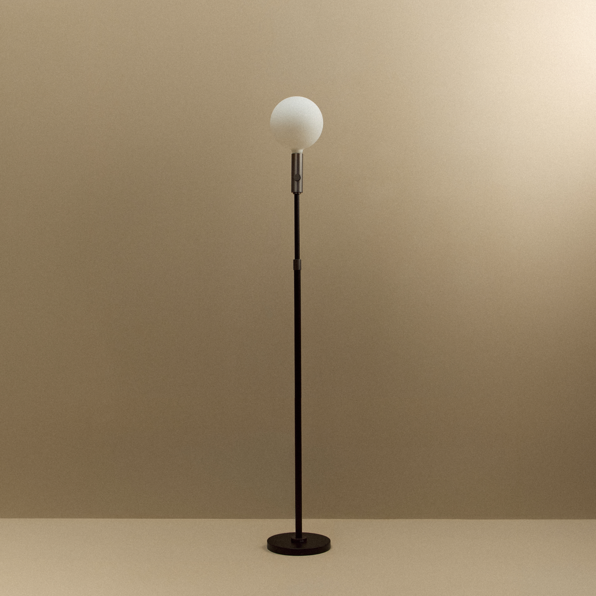 Tala Poise Adjustable Floor Lamp in Graphite with Sphere V