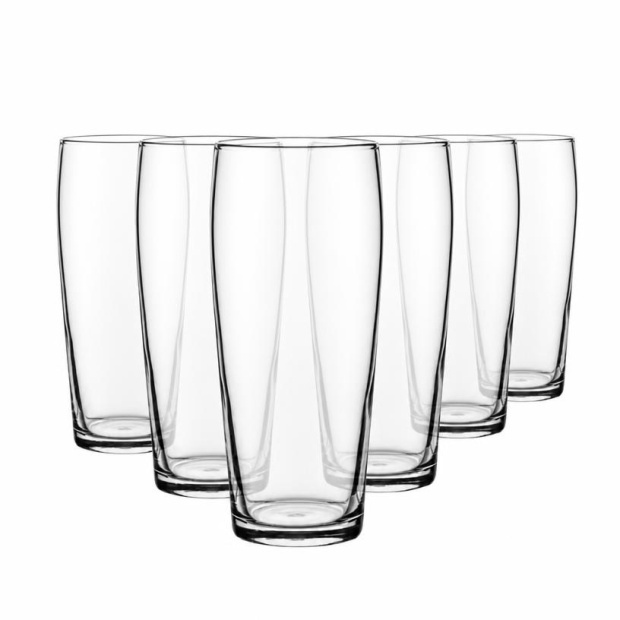Glassware UK Ale Craft Beer Glasses 570ml - Set of 6