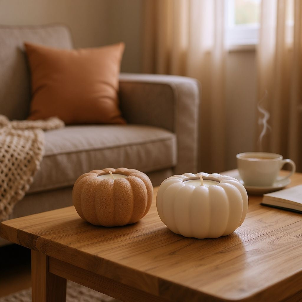 Filamora Studios Autumn Pumpkin Tealight Holder