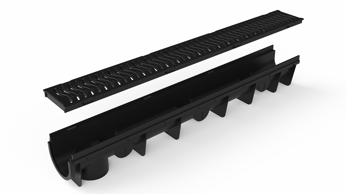 IBRAN Patio & Driveway Drainage Channel