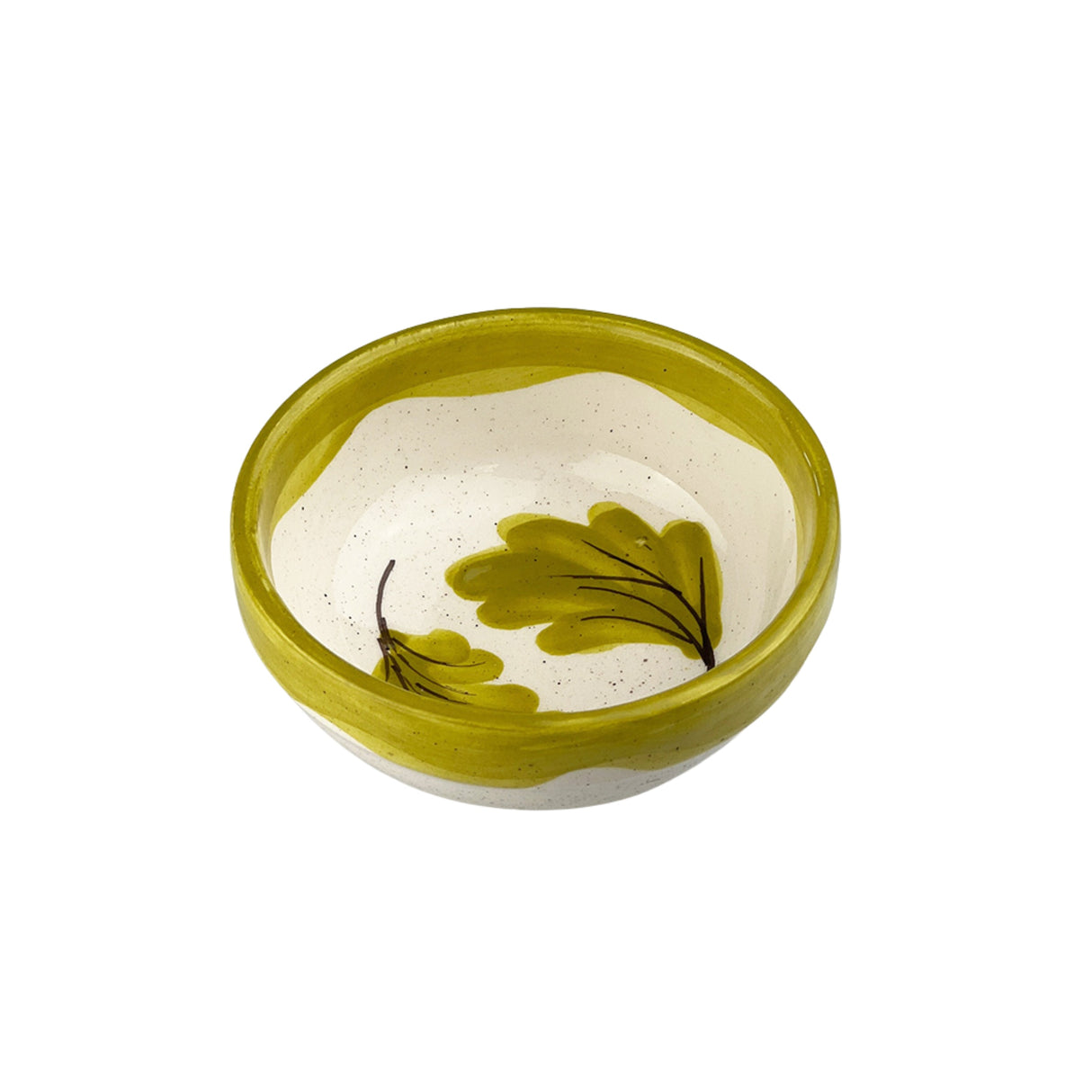 Selbrae House Oak Leaves Ceramic Dip Bowl