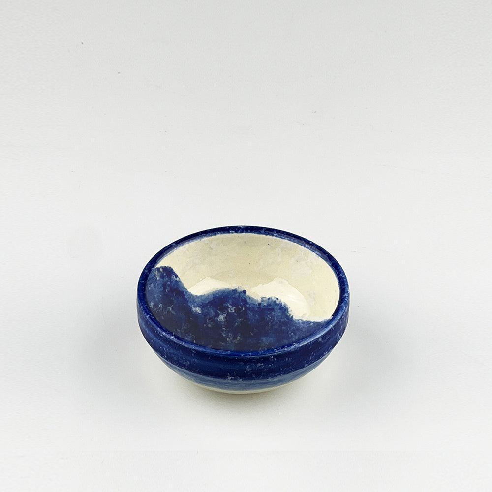 Selbrae House Wave Ceramic Dip Bowl