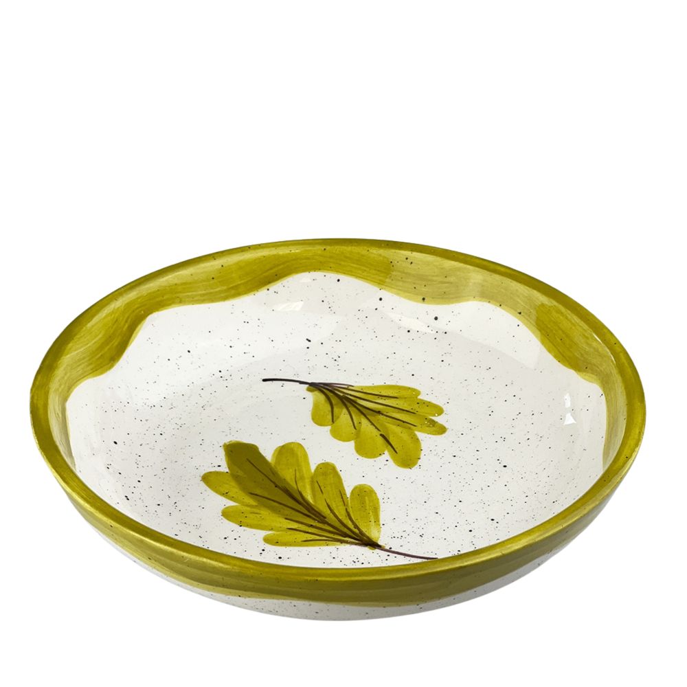 Selbrae House Oak Leaves Medium Ceramic Serving Bowl