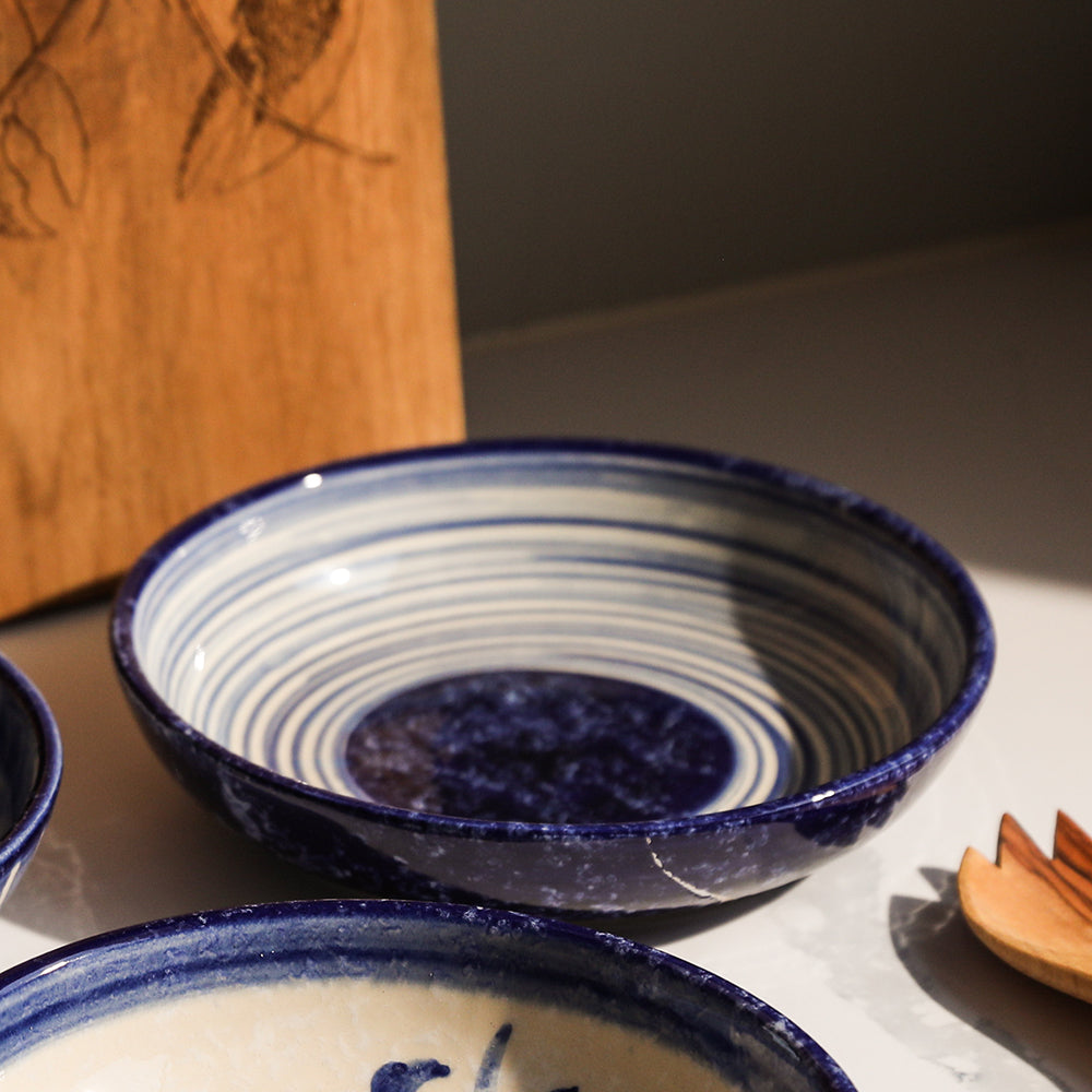 Selbrae House Ripple Ceramic Serving Bowl - Medium