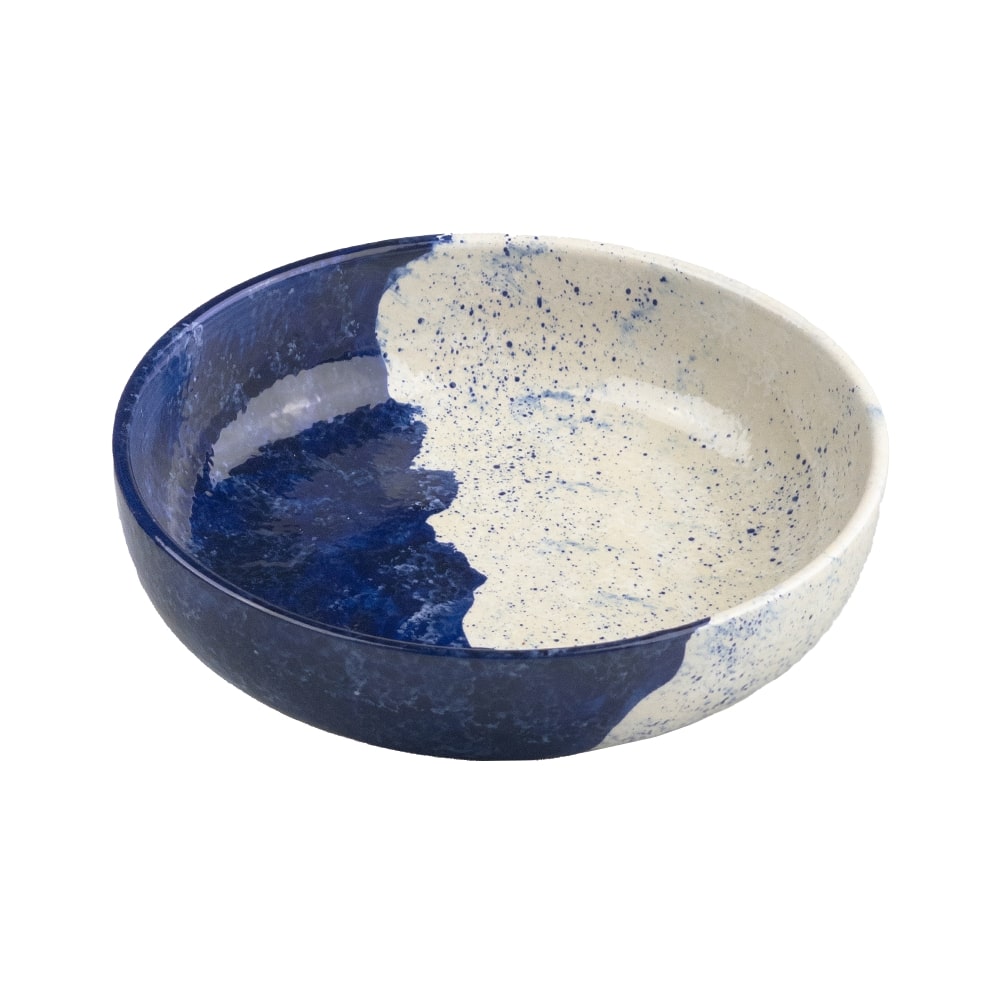 Selbrae House Wave Large Ceramic Salad Bowl