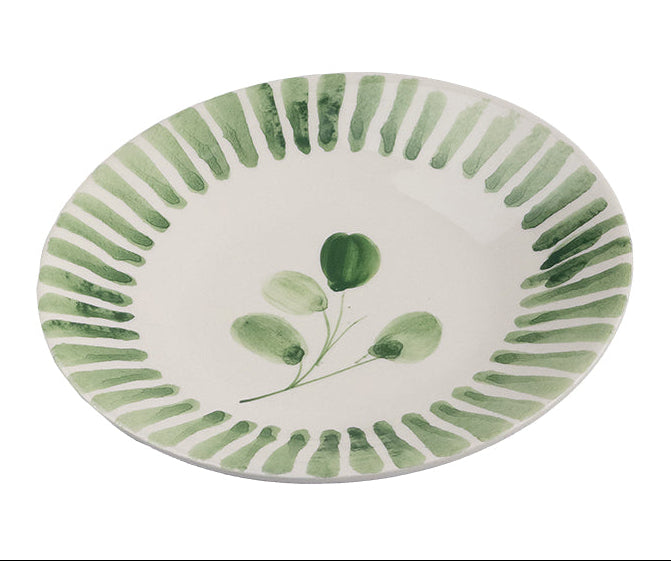 Selbrae House Stripe Flora Ceramic Side Plate