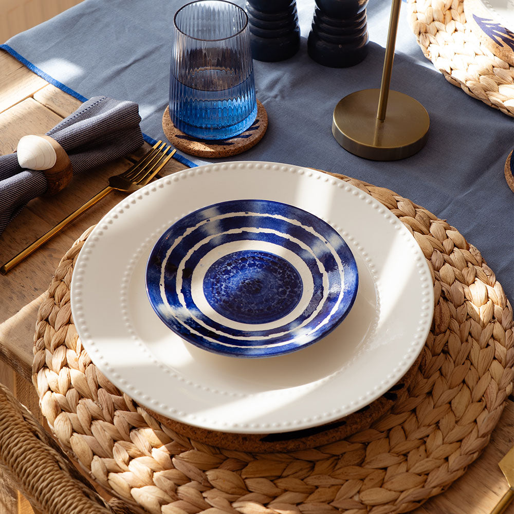 Selbrae House Stripe Ceramic Side Plate