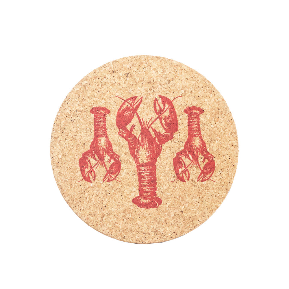 Selbrae House Red Lobster Cork Pot Stand