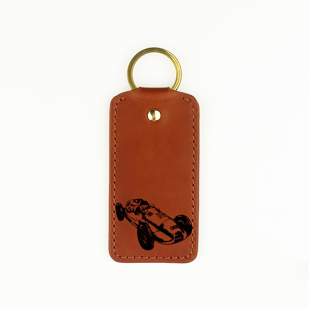 Selbrae House Vintage Car Leather Keyring