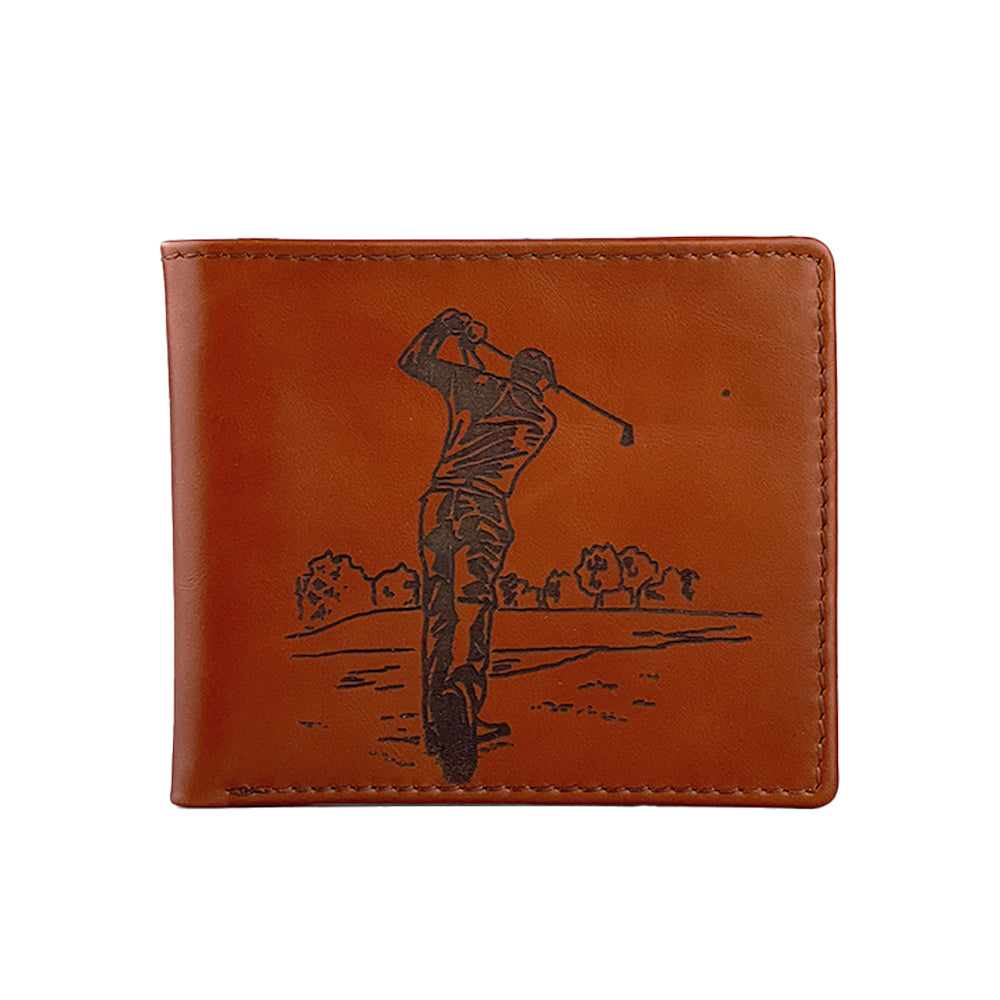 Selbrae House Golf Leather Wallet