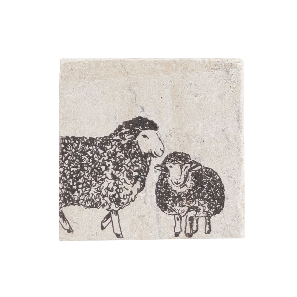 Sheep Selbrae House Sheep Single Stone Coaster