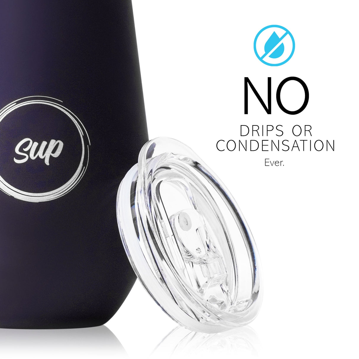 Sup drinkware Insulated Wine Tumbler Twin Pack Soft Navy | 350ml