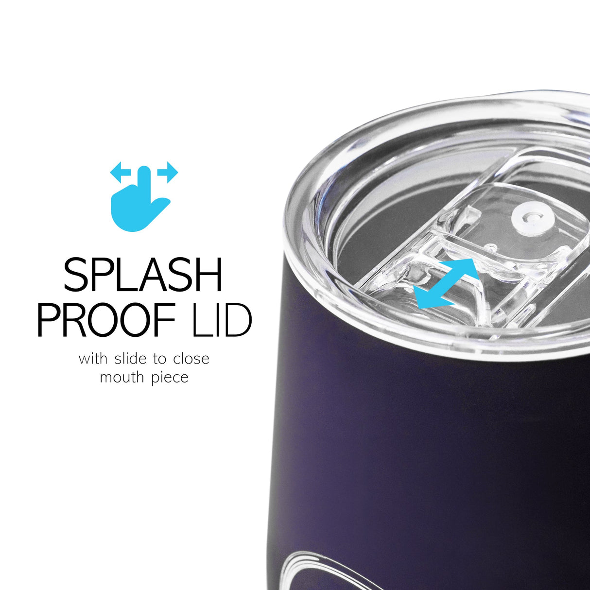 Sup drinkware Insulated Wine Tumbler Twin Pack Soft Navy | 350ml