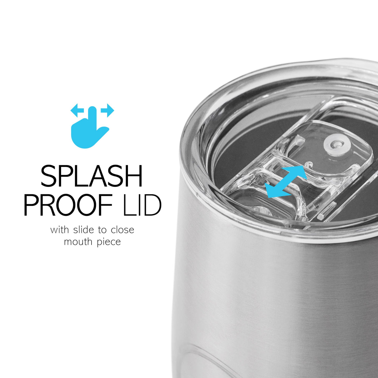 Sup drinkware Insulated Wine Tumbler Twin Pack Stainless Steel