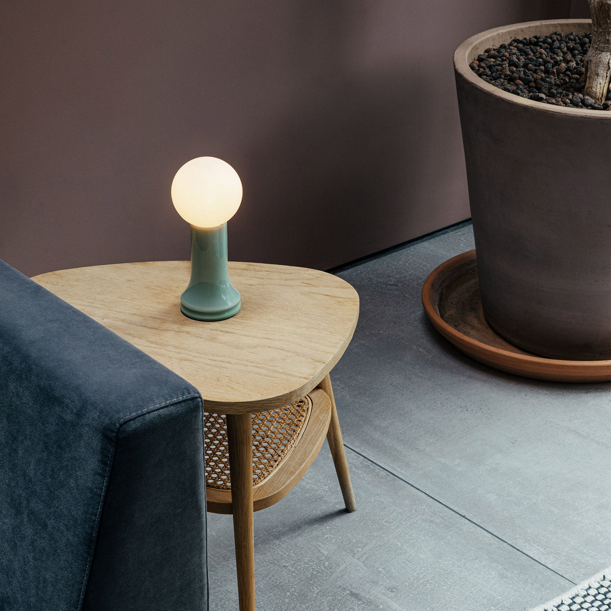 Tala Shore Table Lamp in Sea Green