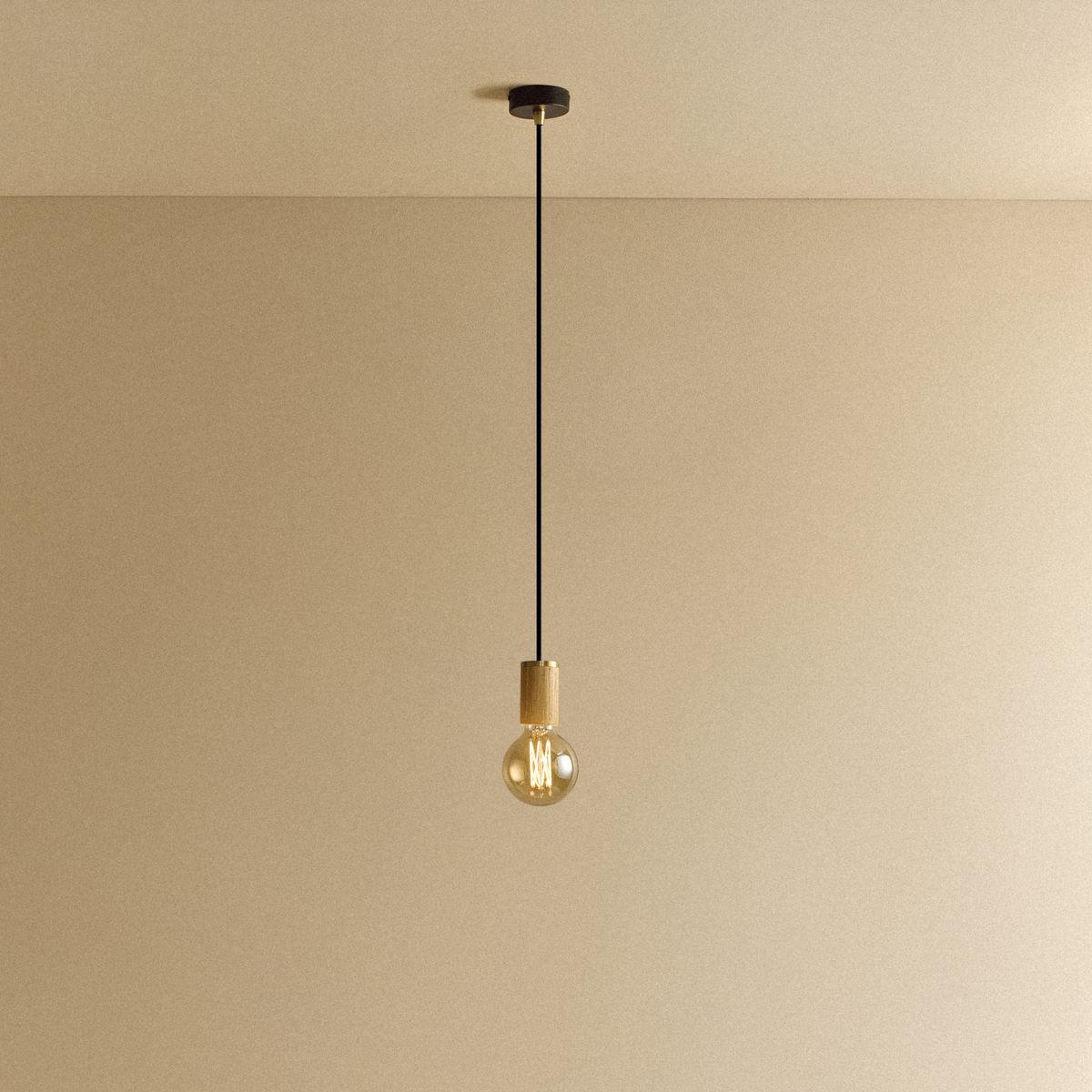 Tala Elva Pendant Light Tinted in Oak