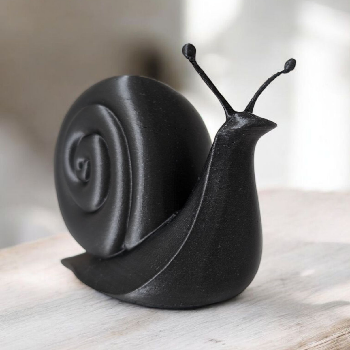 Filamora Studios Minimalist Snail Sculpture
