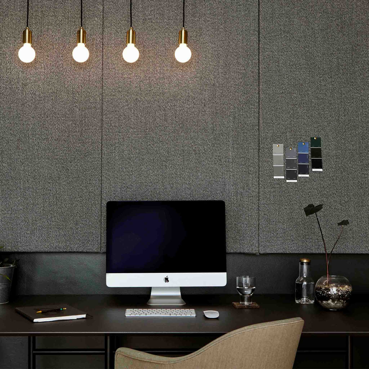 Tala Sphere II Pendant Light in Brass