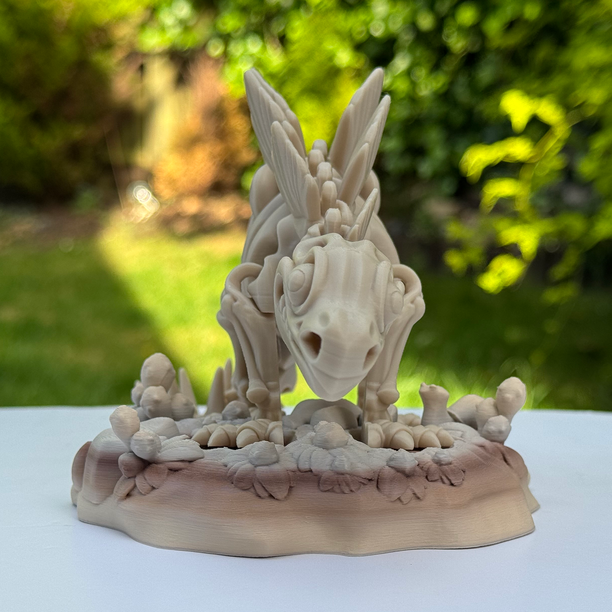 Filamora Studios Articulated Stegosaurus Skeleton