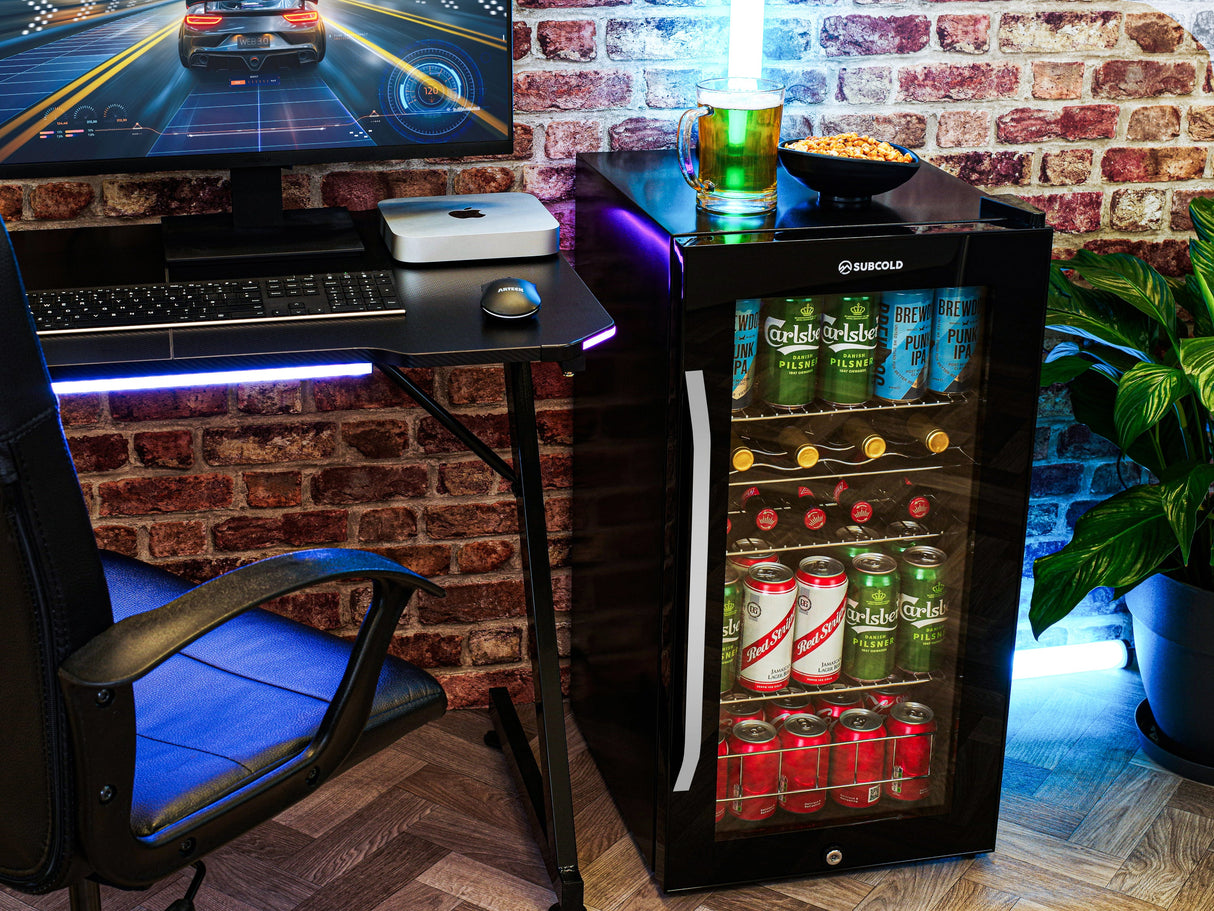 Subcold Ace90 LED Touch Control Beer Fridge | 88L