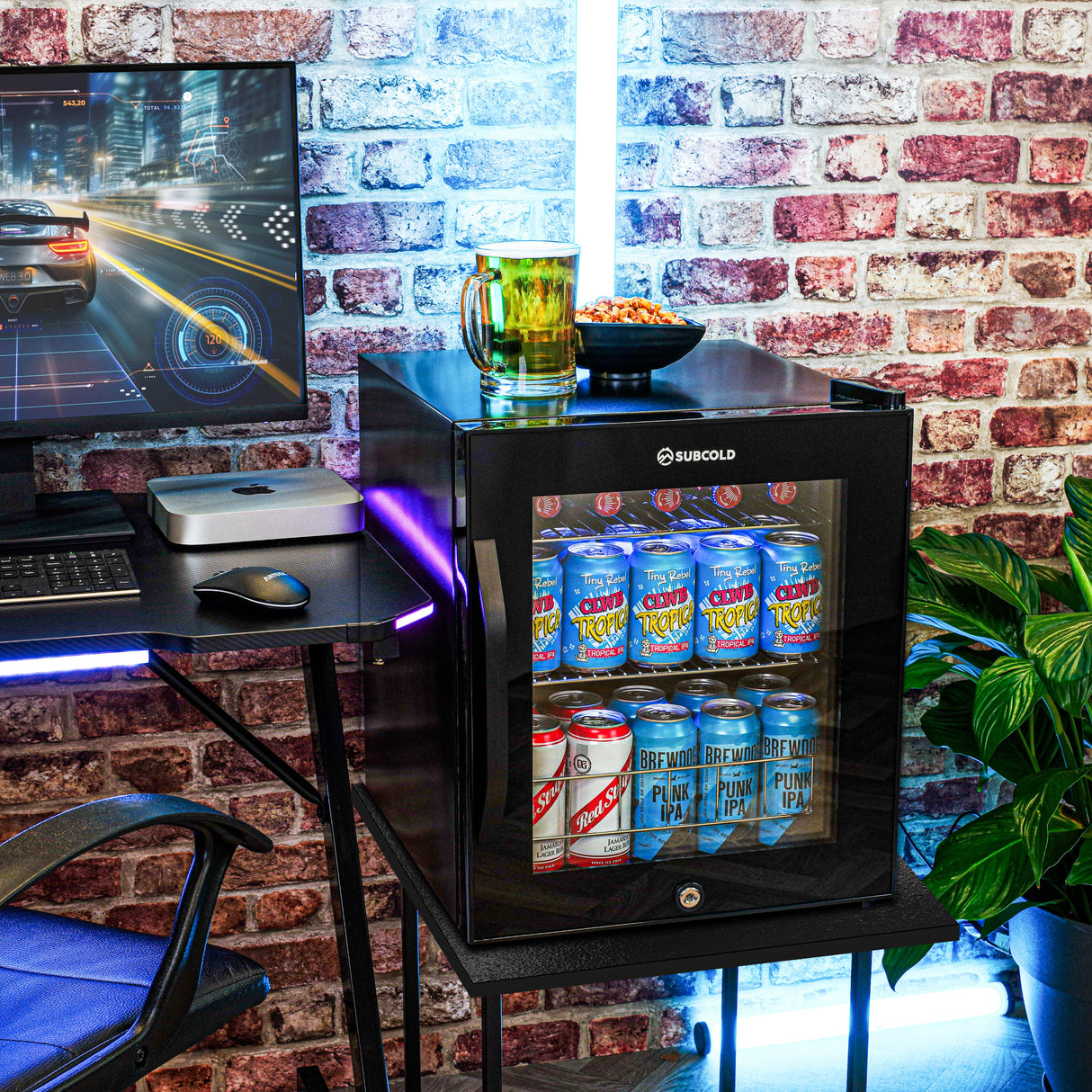 Subcold Ace50 LED Touch Control Beer Fridge - 46L