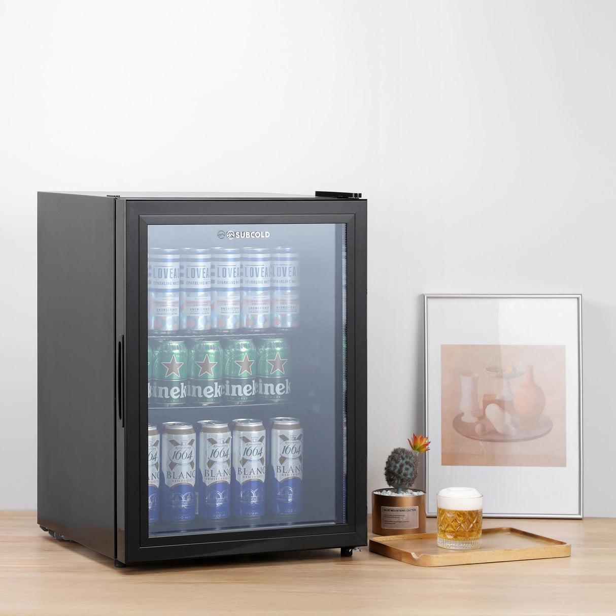 Subcold Cave60-G Glass Door Beer Fridge - 52L