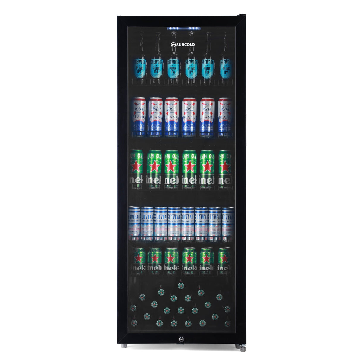 Subcold Maxi250 Tall Drinks Fridge Black - 237L