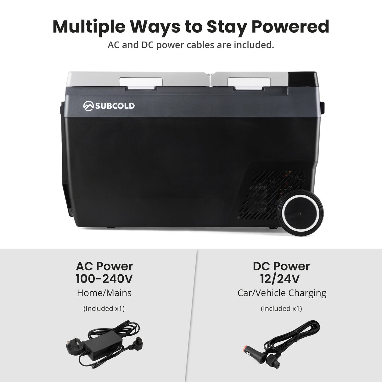Subcold ROAM45DZ Portable Car Fridge - 45L