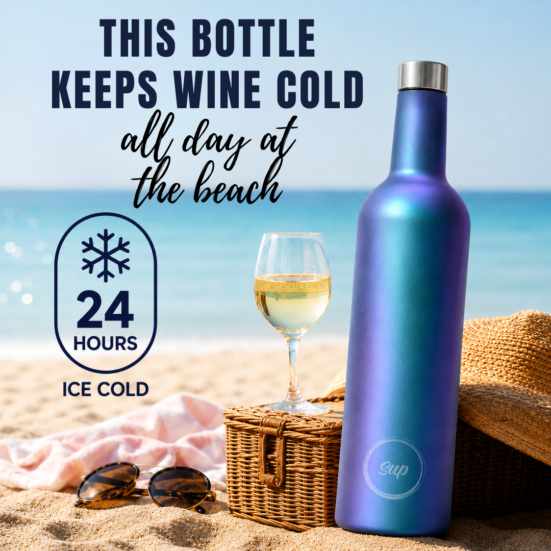 Sup drinkware Insulated Wine Bottle Galaxy