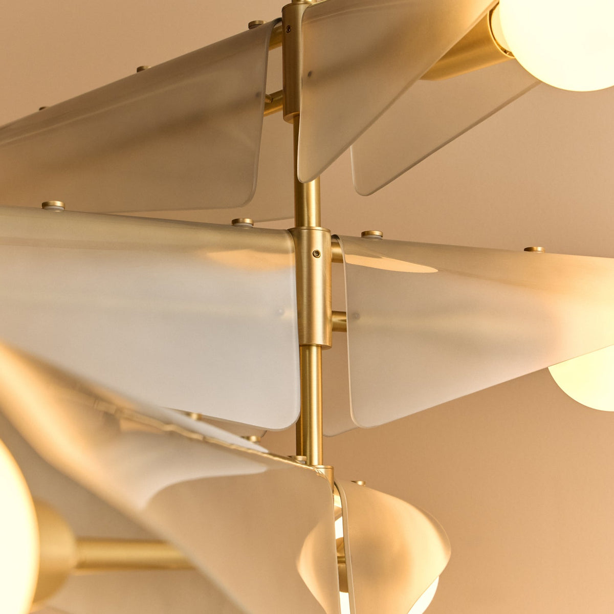 Tala Sycamore Chandelier 3 Tiers in Dawn Grey