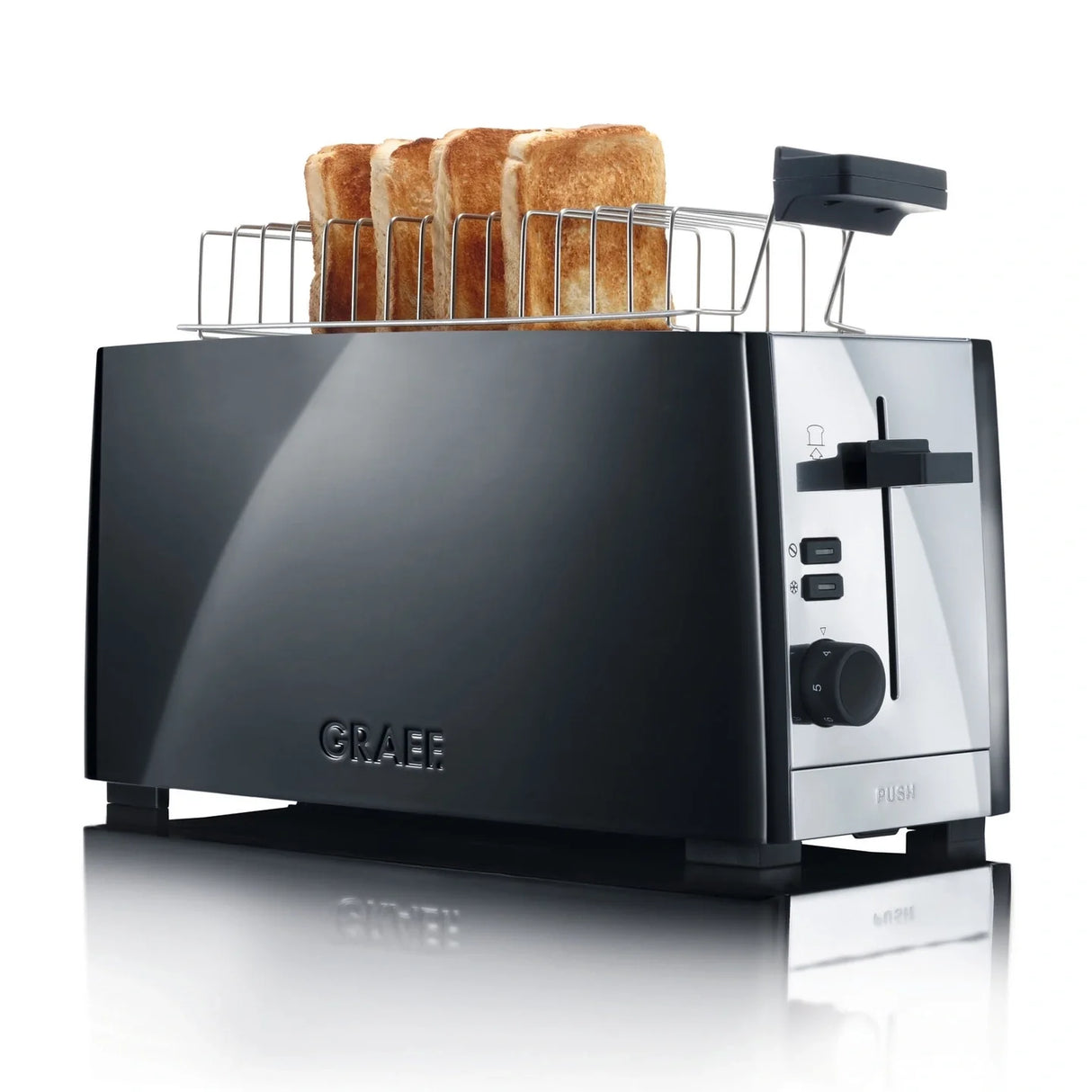 Graef Toaster 4 slice - Black