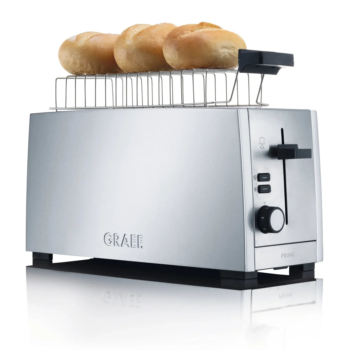 Graef 4 Slice Toaster Silver