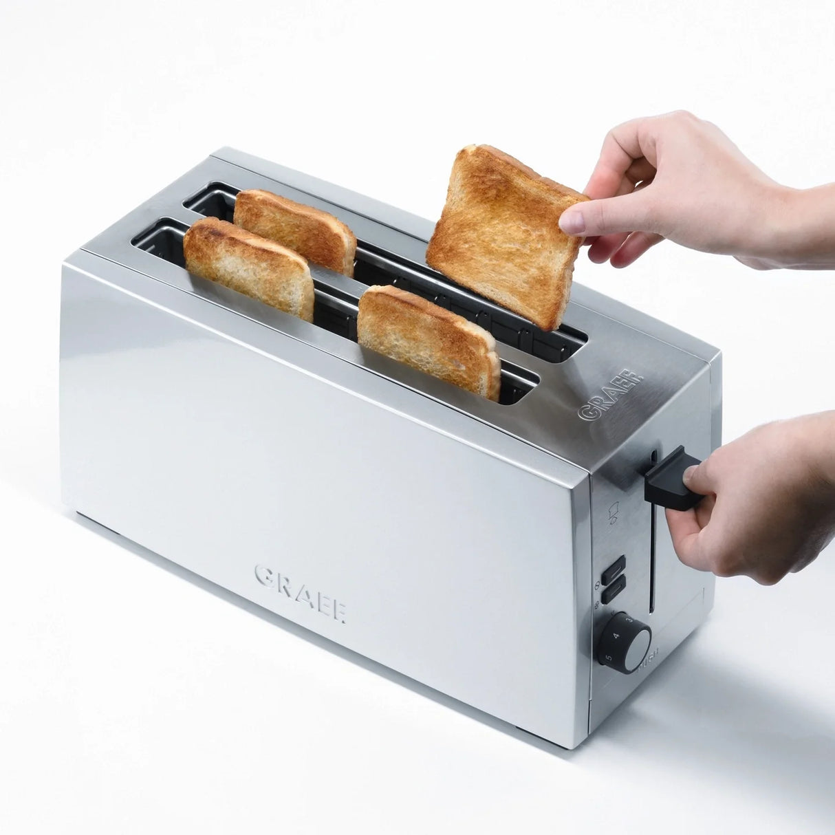 Graef 4 Slice Toaster Silver
