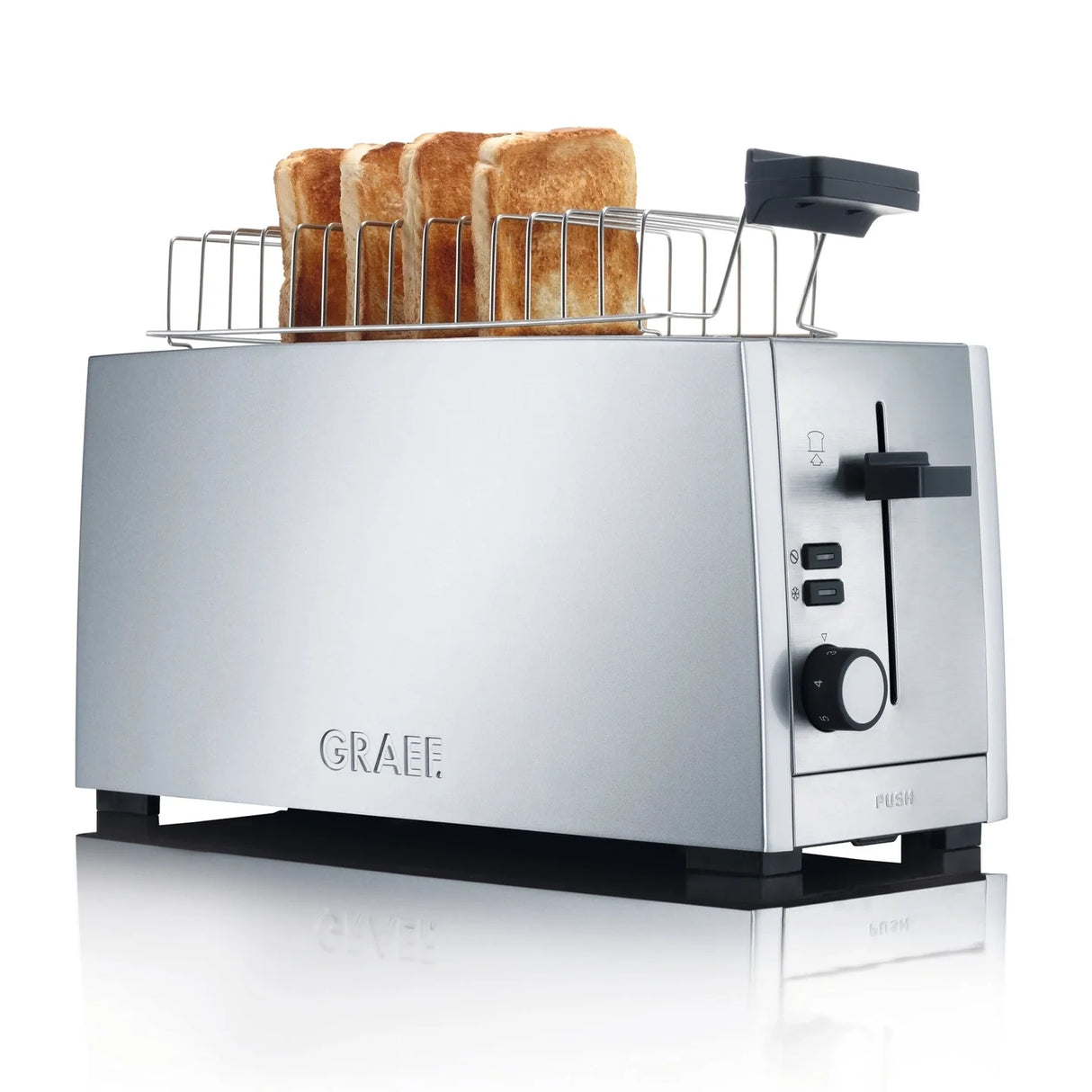 Graef 4 Slice Toaster Silver