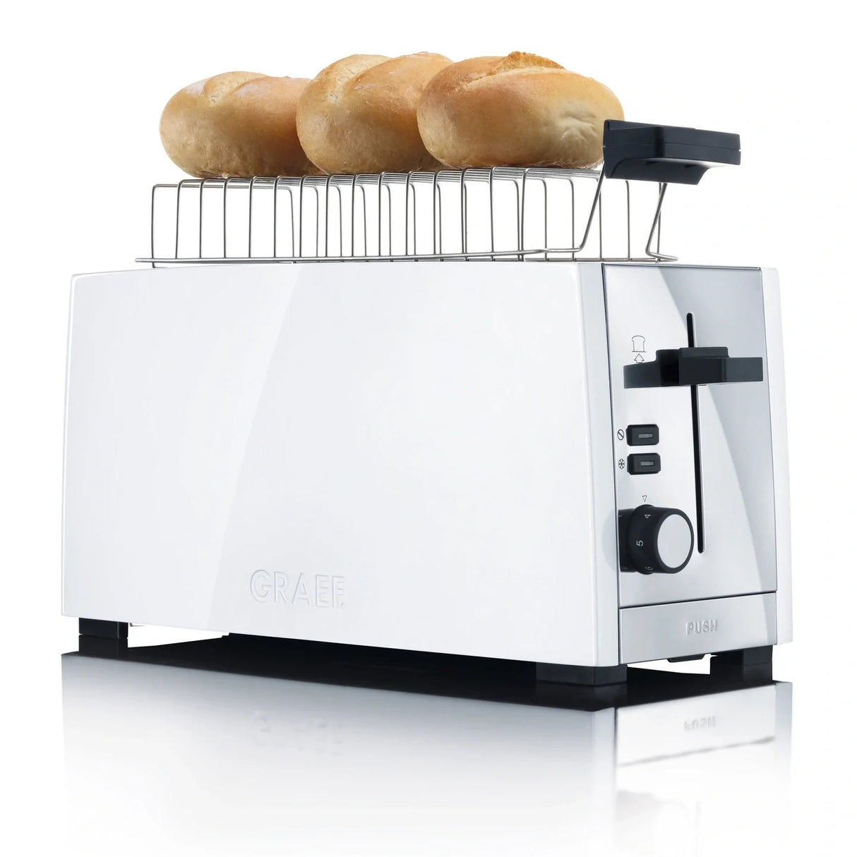 Graef 4-Slice Toaster White