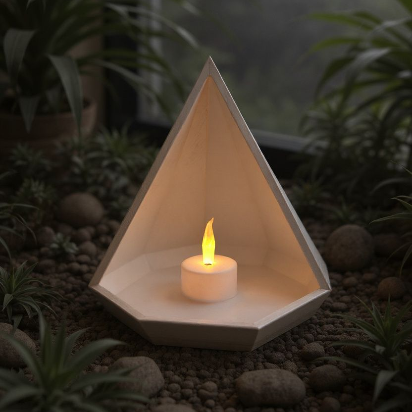 Filamora Studios Pyramidal Geometric Trinket Tray