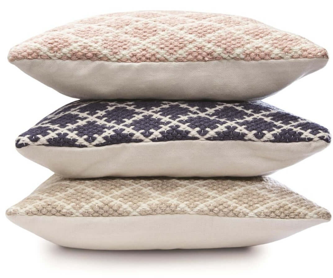 Trellis Design Woven Cushion | The Rugs