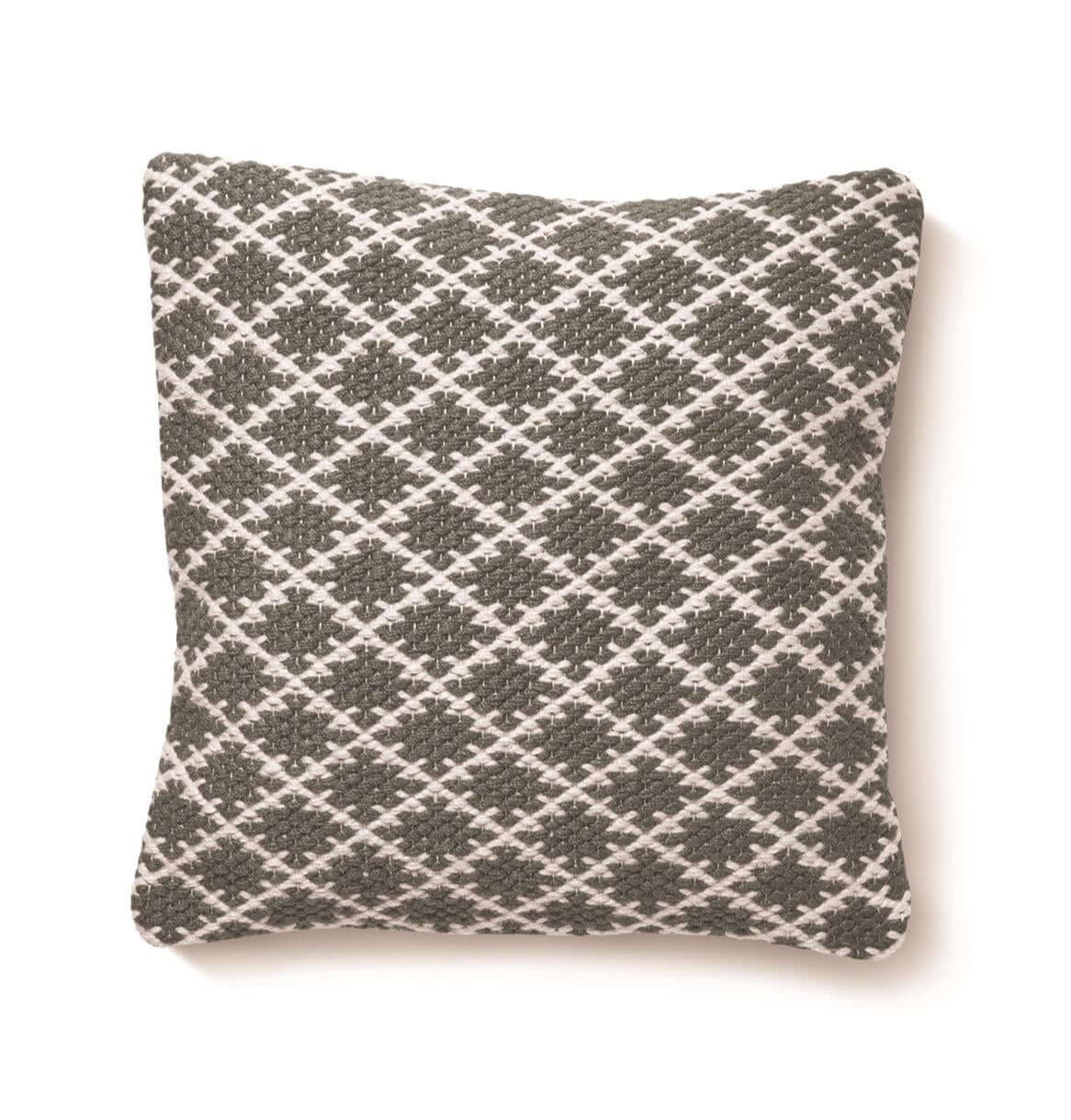 Trellis Design Woven Cushion | The Rugs