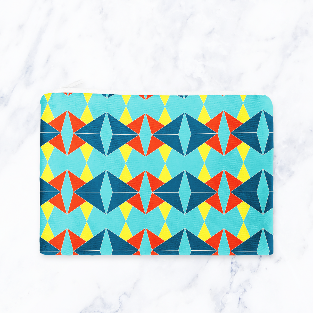 Shadowbright Turquoise Retro Make Up Bag - 24cm x 19cm