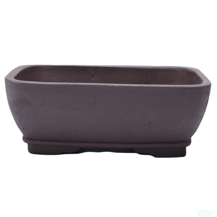 Yorkshire Bonsai Unglazed Bonsai Pot Rectangle - 26cm