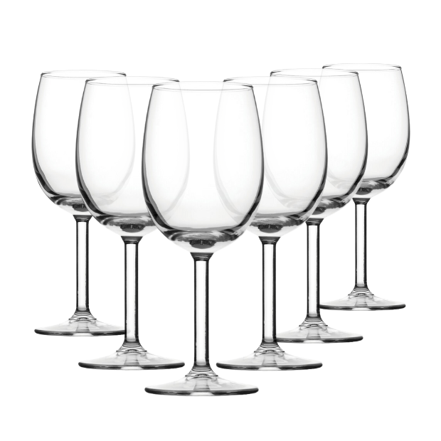 Glassware UK Primetime Red Wine Glasses 375ml - Set of 6
